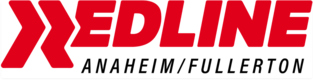 Redline Athletics can be a subheading and not even there at all, but when using the logo, full logo with redline and anaheim/fullerton